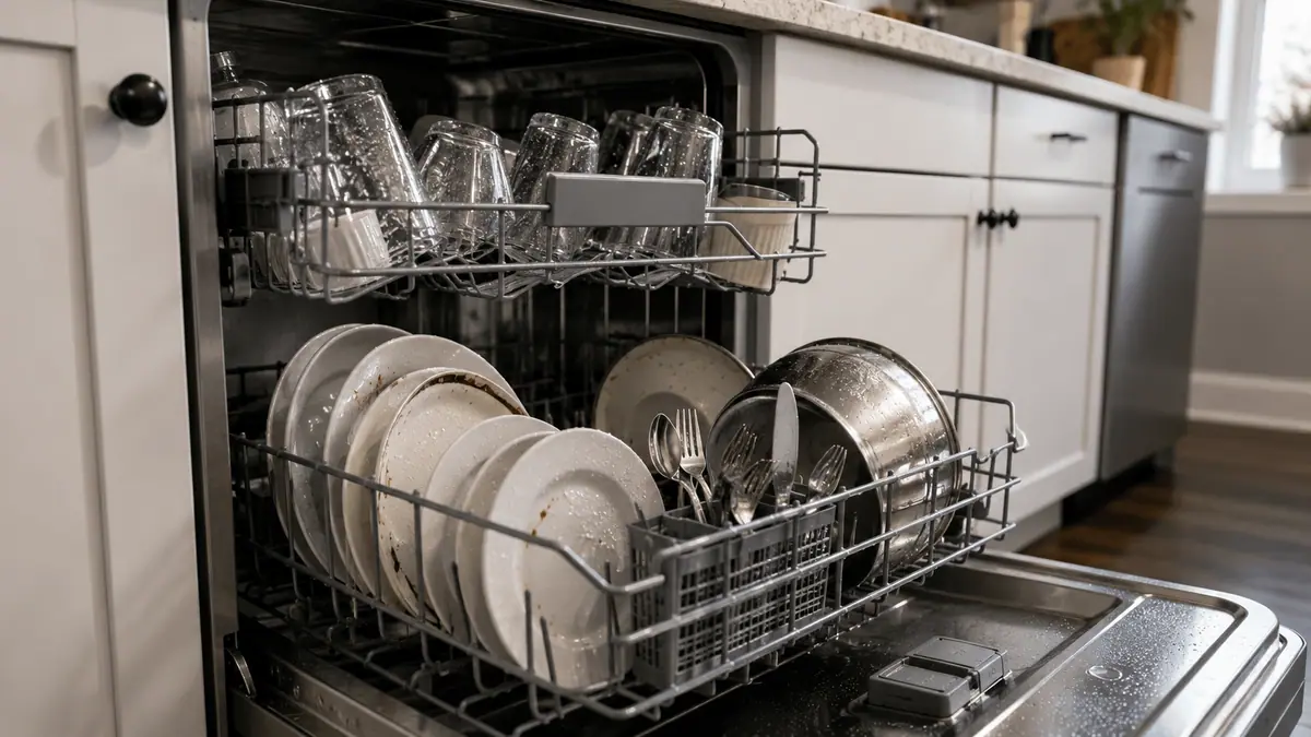 Why Your Dishwasher Leaves Dishes Wet or Dirty