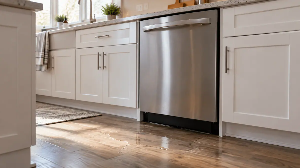 Why Is My Dishwasher Leaking? Common Causes